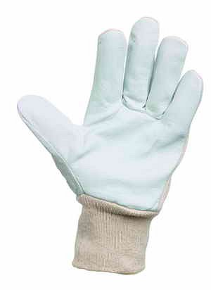 CERVA - PELICAN PLUS pracovní kombinované rukavice jemná kůže - velikost 10